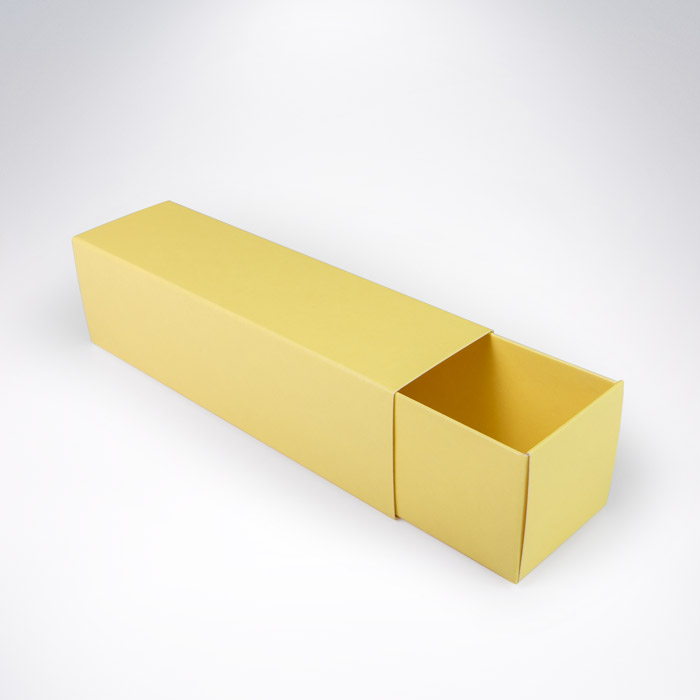 Krabička na makrónky Yellow 160x52x52