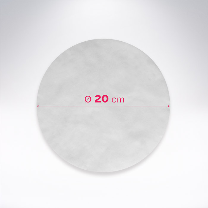 Papier na pečenie kruh 20 cm