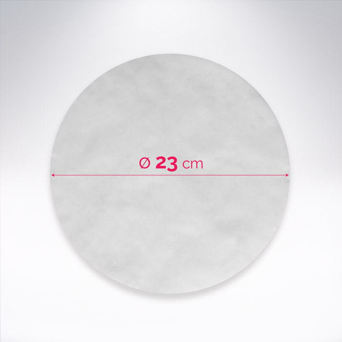 Papier na pečenie kruh 23 cm