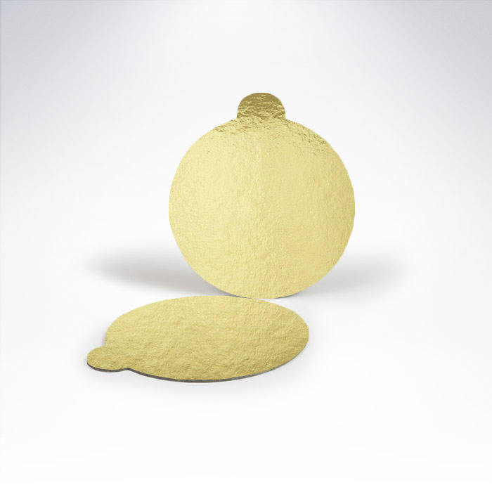 Podložka pod zákusok zlatá ∅8cm
